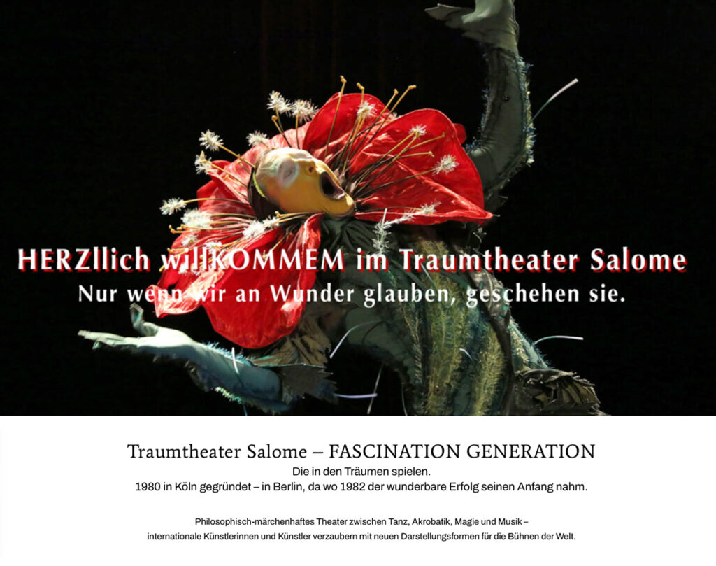 Traumtheater Salome, Harry Owen's, Berlin